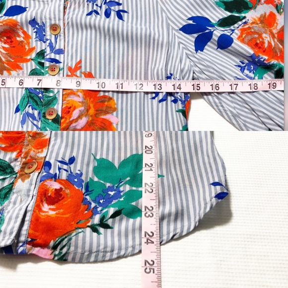 Anthropologie Maeve Lilorne Floral Top-a5 - Picture 7 of 8